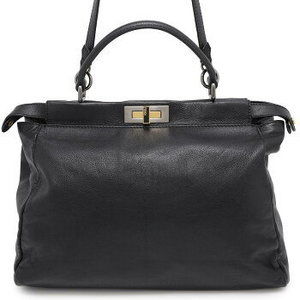 Fendi Peekaboo Handbag Black Bag